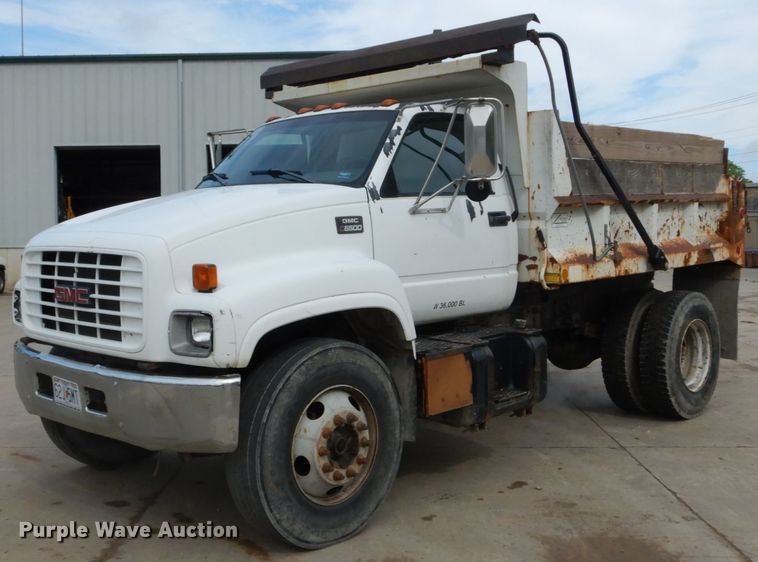 image for item IY9721 1998 GMC C6500  dump truck