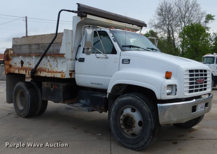 image for item IY9721 1998 GMC C6500  dump truck