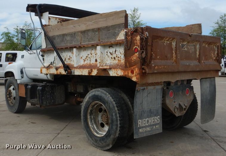 image for item IY9721 1998 GMC C6500  dump truck
