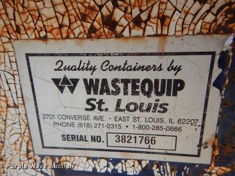 image for item IY9726 Wastequip roll-off container flatbed