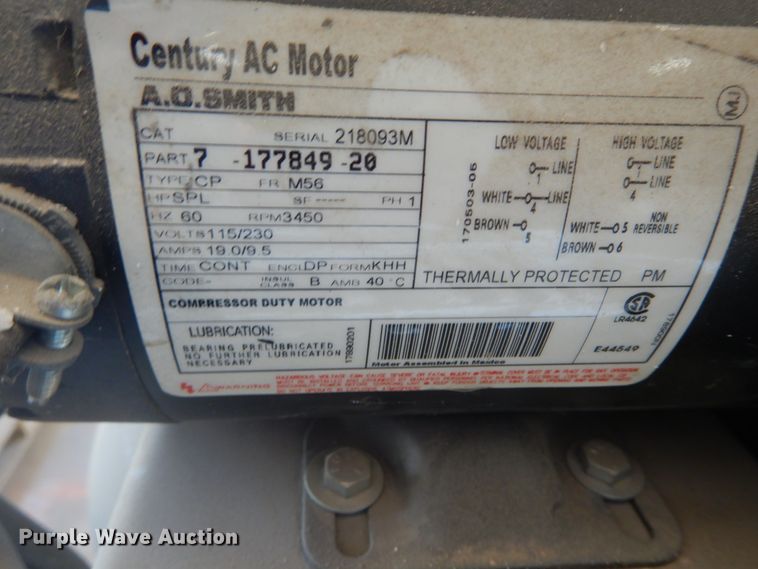 image for item IY9733 Chicago Pneumatic  air compressor