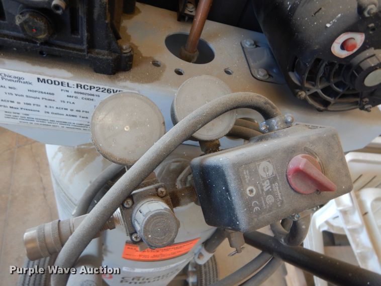 image for item IY9733 Chicago Pneumatic  air compressor