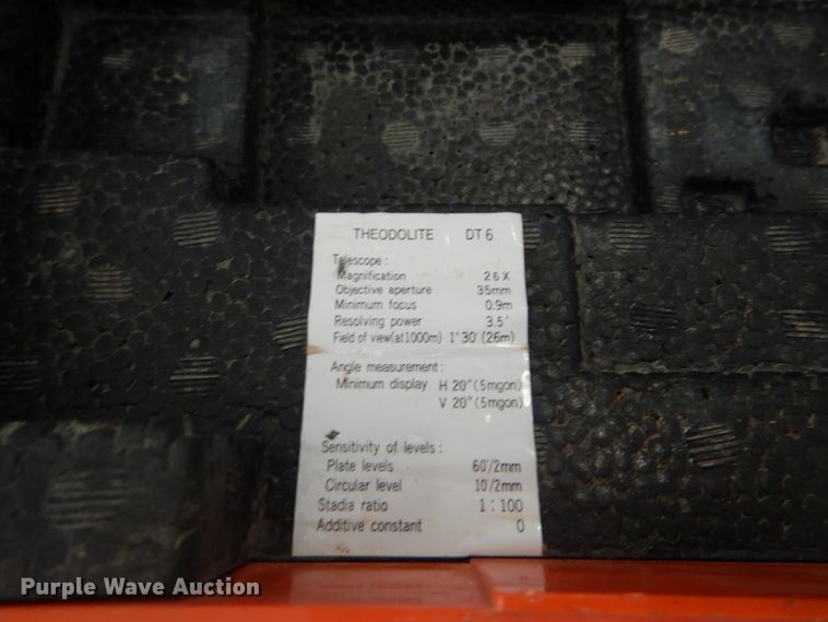 image for item IY9739 Laser surveying equipment