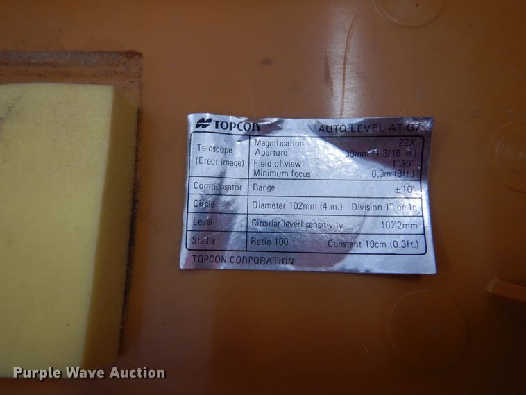 image for item IY9739 Laser surveying equipment