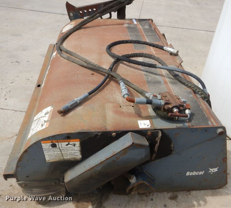 image for item IY9744 Bobcat Sweeper 72 72"W skid steer sweeper