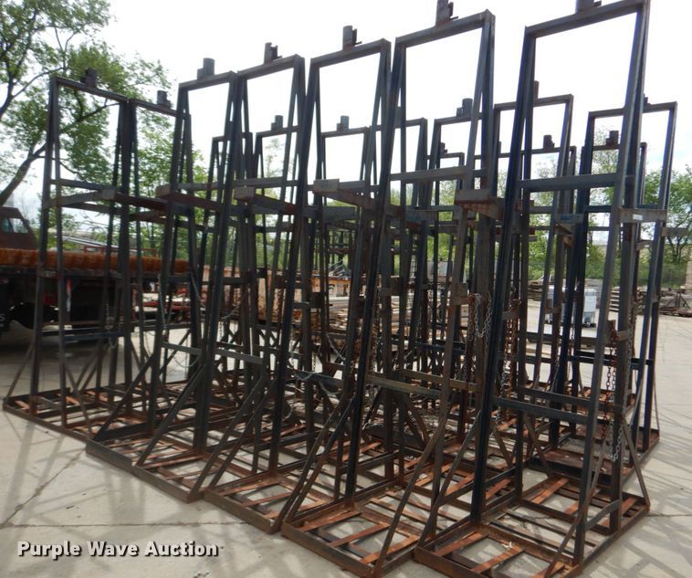 (9) concrete form stands in Hazelwood, MO Item IY9746 sold Purple Wave