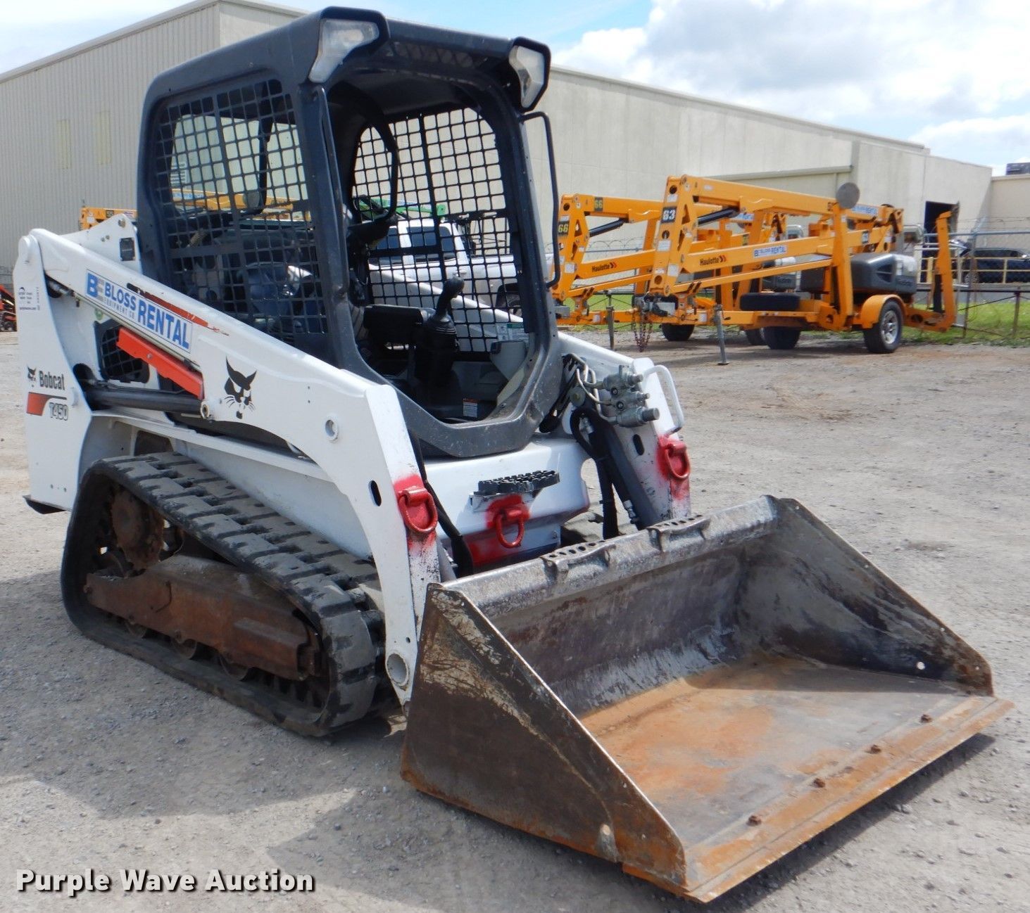 2015 Bobcat T450 tracked skid steer loader in Tulsa, OK Item DK5672