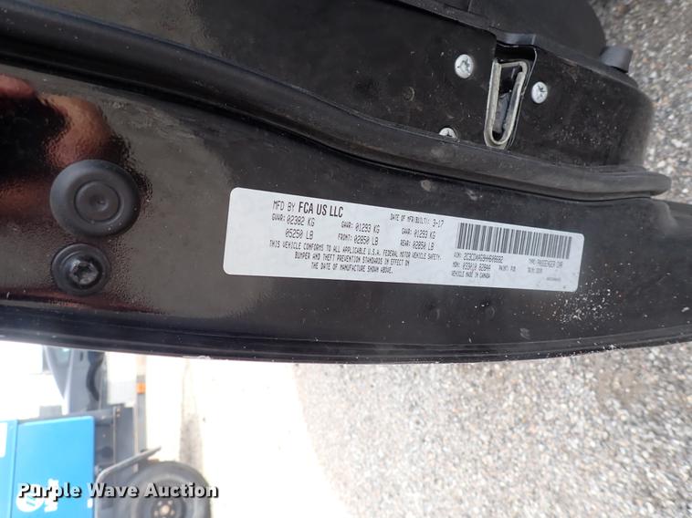 image for item DJ5554 2017 Dodge Charger Police