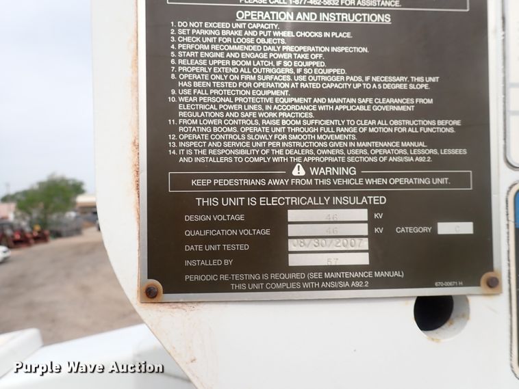 image for item DJ5560 2008 Ford F550 Super Duty  bucket truck