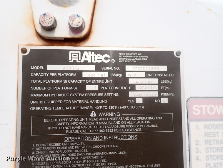 image for item DJ5561 2008 Ford F550 Super Duty  bucket truck