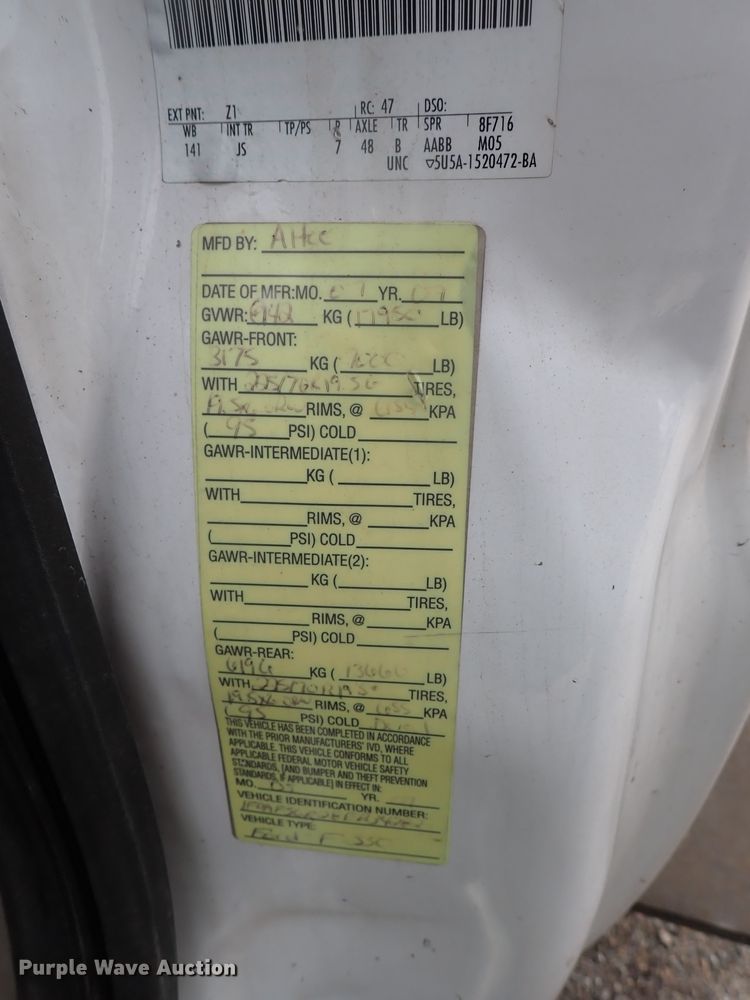 image for item DJ5561 2008 Ford F550 Super Duty  bucket truck