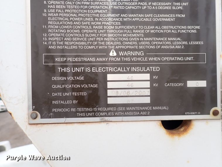 image for item DJ5562 2008 Ford F550 Super Duty  bucket truck