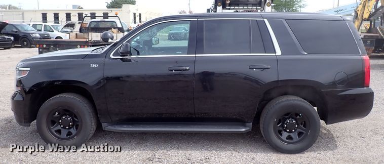 image for item DJ5565 2016 Chevrolet Tahoe Police  SUV