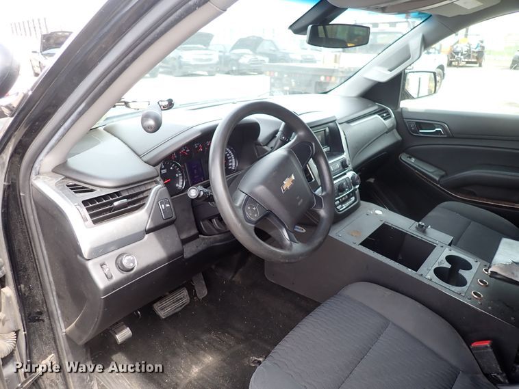 image for item DJ5565 2016 Chevrolet Tahoe Police  SUV