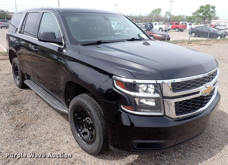 image for item DJ5566 2016 Chevrolet Tahoe Police  SUV