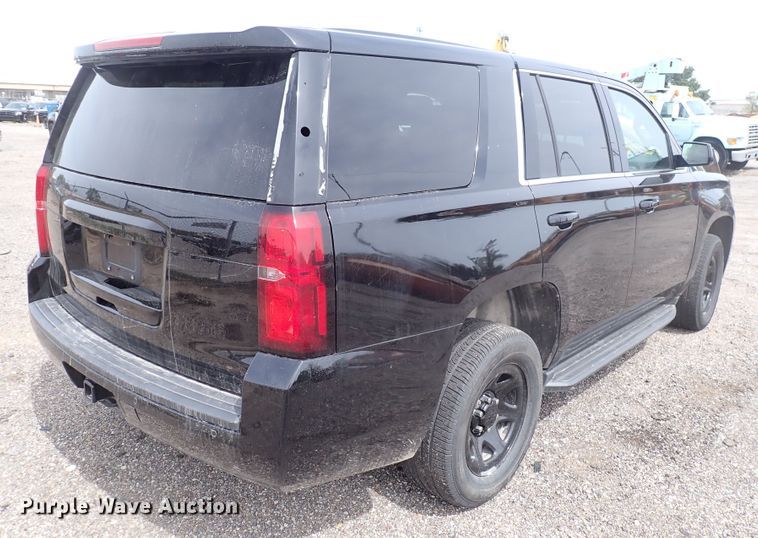 image for item DJ5566 2016 Chevrolet Tahoe Police  SUV