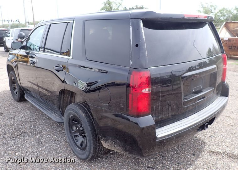 image for item DJ5566 2016 Chevrolet Tahoe Police  SUV