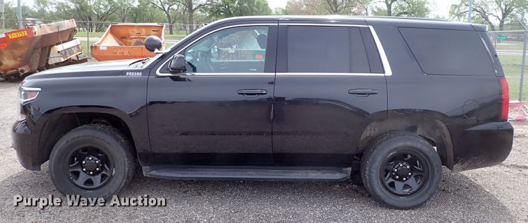 image for item DJ5566 2016 Chevrolet Tahoe Police  SUV