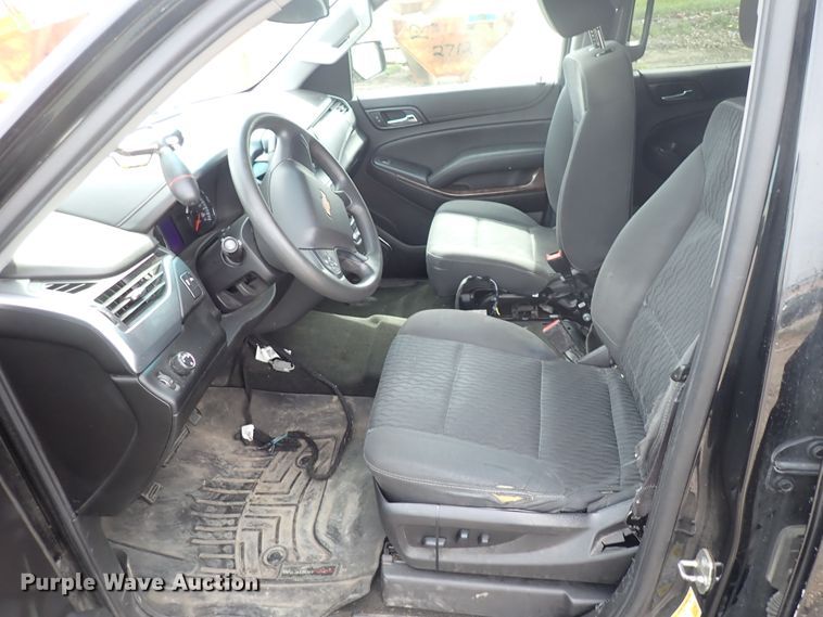 image for item DJ5566 2016 Chevrolet Tahoe Police  SUV