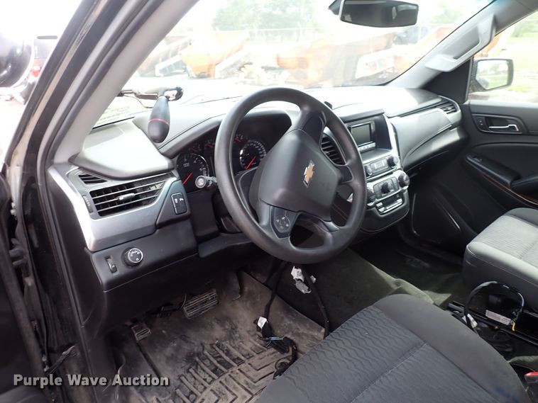 image for item DJ5566 2016 Chevrolet Tahoe Police  SUV