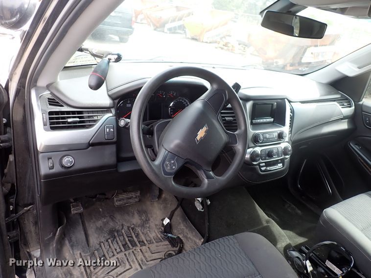 image for item DJ5566 2016 Chevrolet Tahoe Police  SUV