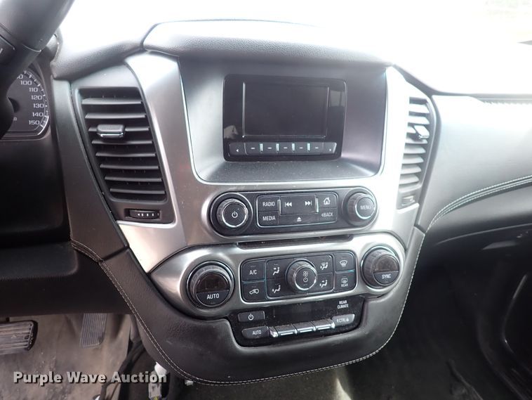 image for item DJ5566 2016 Chevrolet Tahoe Police  SUV