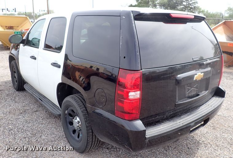 image for item DJ5567 2013 Chevrolet Tahoe Police  SUV