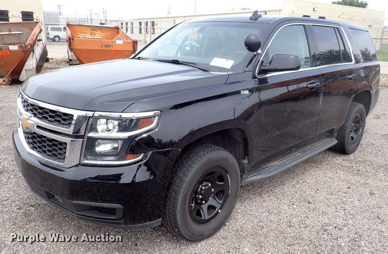 image for item DJ5586 2017 Chevrolet Tahoe Police  SUV