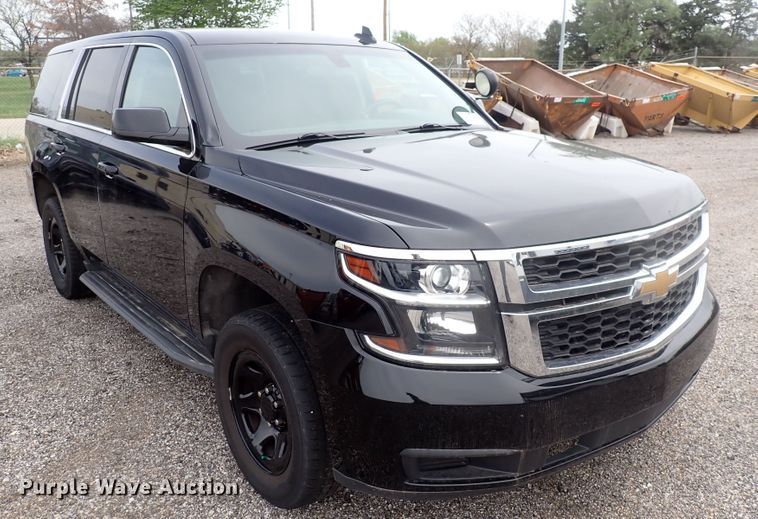 image for item DJ5586 2017 Chevrolet Tahoe Police  SUV