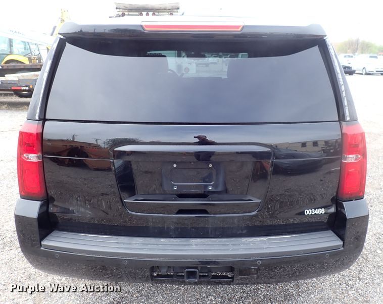 image for item DJ5586 2017 Chevrolet Tahoe Police  SUV