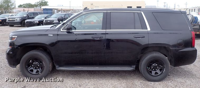 image for item DJ5586 2017 Chevrolet Tahoe Police  SUV