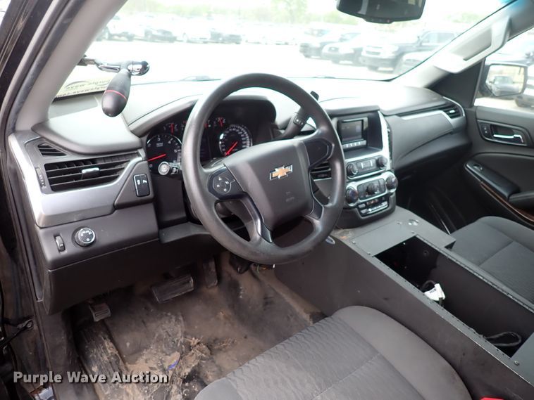 image for item DJ5586 2017 Chevrolet Tahoe Police  SUV