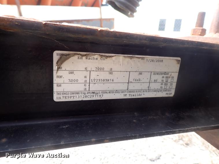 image for item DJ5588 2008 Wachs 7700010 water valve exerciser trailer