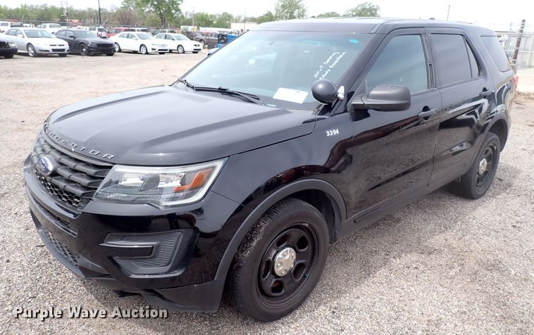 image for item DJ5592 2017 Ford Explorer Police Interceptor  SUV