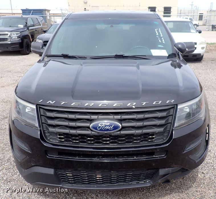 image for item DJ5592 2017 Ford Explorer Police Interceptor  SUV