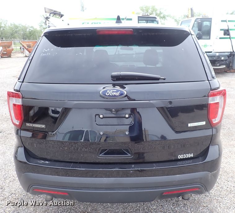 image for item DJ5592 2017 Ford Explorer Police Interceptor  SUV