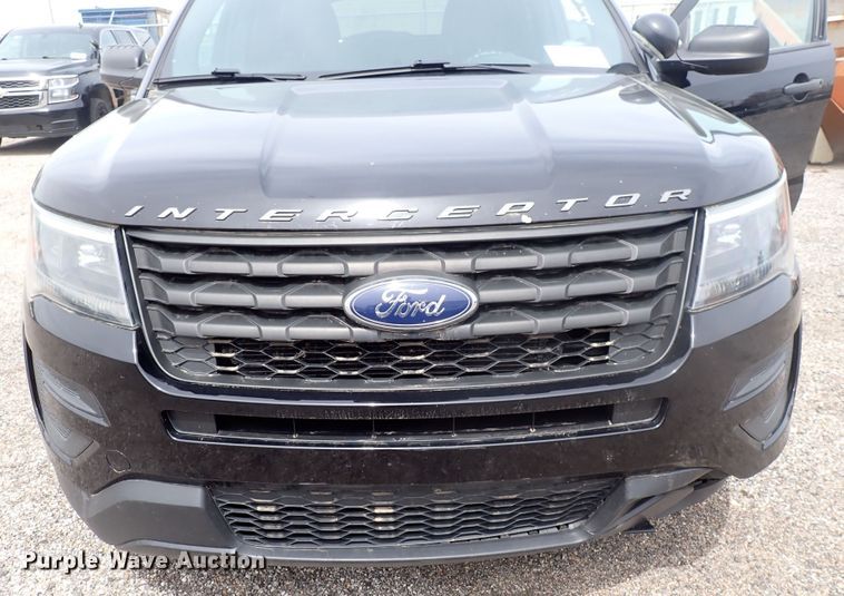 image for item DJ5592 2017 Ford Explorer Police Interceptor  SUV
