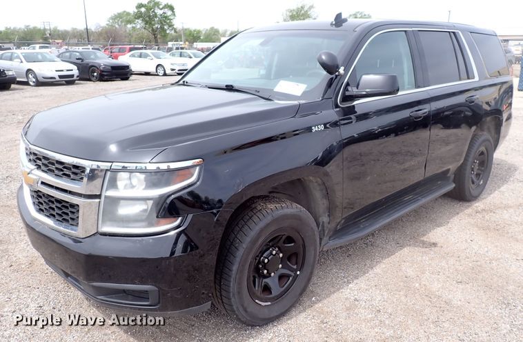 image for item DJ5594 2017 Chevrolet Tahoe Police  SUV