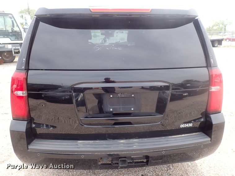 image for item DJ5594 2017 Chevrolet Tahoe Police  SUV
