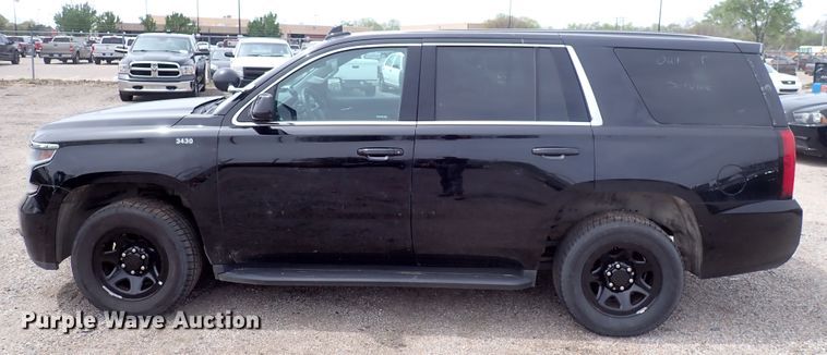 image for item DJ5594 2017 Chevrolet Tahoe Police  SUV