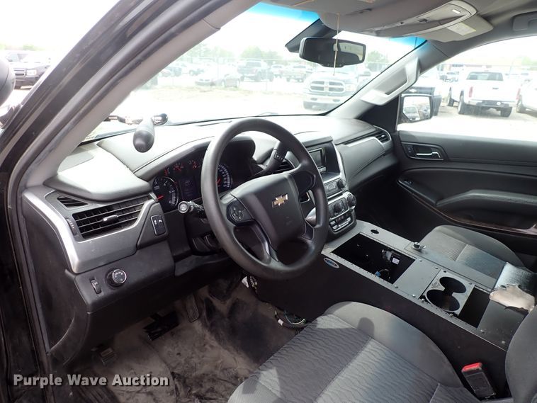 image for item DJ5594 2017 Chevrolet Tahoe Police  SUV