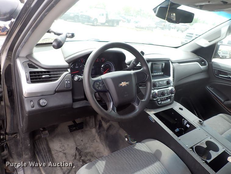 image for item DJ5594 2017 Chevrolet Tahoe Police  SUV