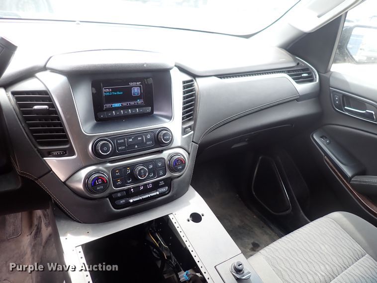 image for item DJ5594 2017 Chevrolet Tahoe Police  SUV