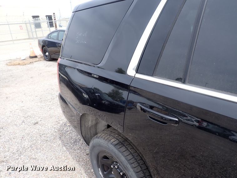 image for item DJ5594 2017 Chevrolet Tahoe Police  SUV