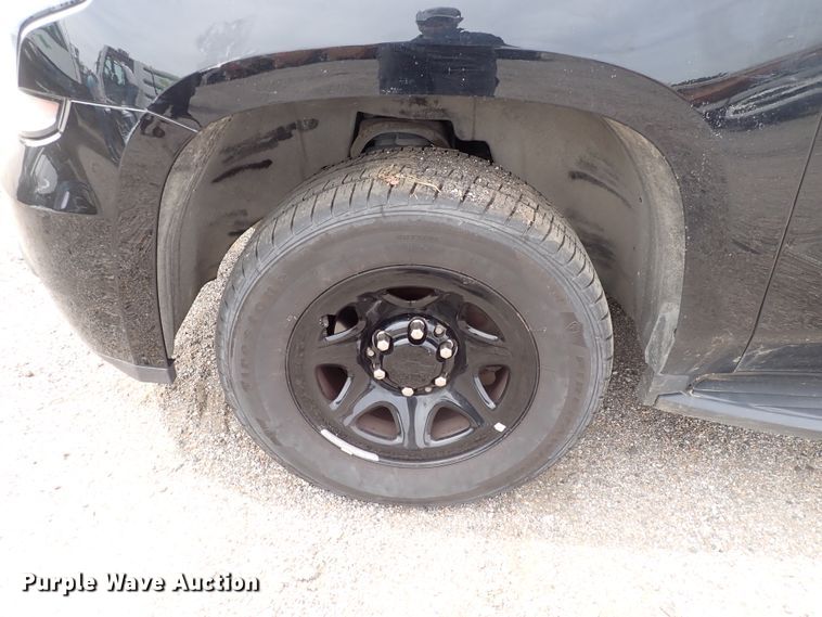 image for item DJ5594 2017 Chevrolet Tahoe Police  SUV