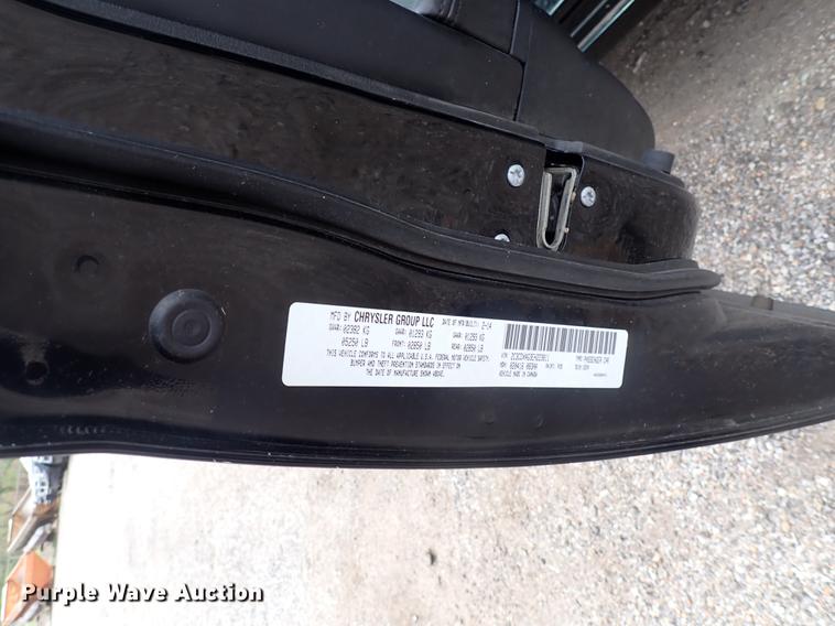 image for item DJ5598 2014 Dodge Charger Police