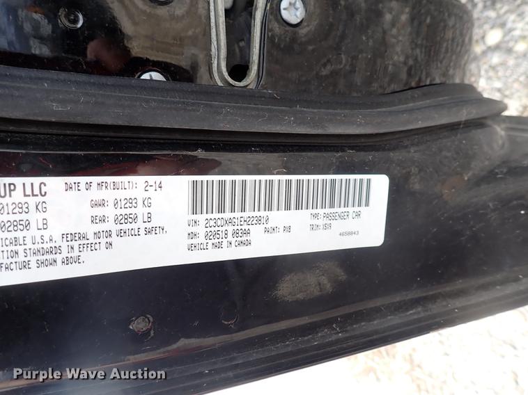 image for item DJ5599 2014 Dodge Charger Police