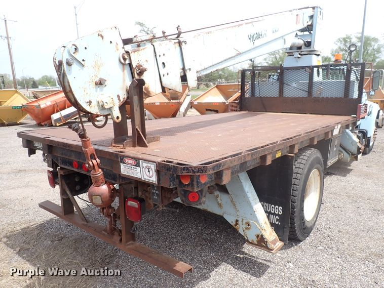 image for item DJ5604 1996 Ford F800  crane truck