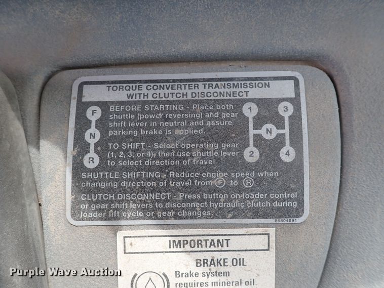 image for item DJ5605 2006 New Holland B95  backhoe