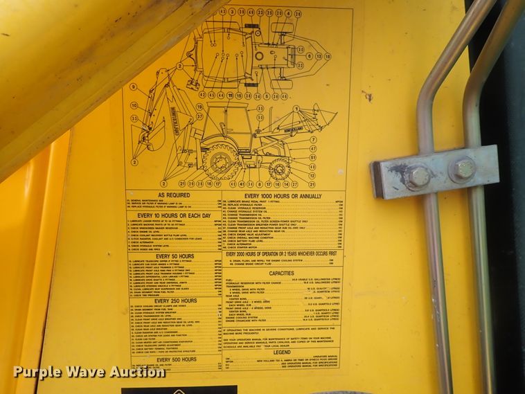 image for item DJ5605 2006 New Holland B95  backhoe